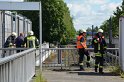 Unfall zwischen zwei KVB Bahnen Koeln Hoehenhaus Im Weidenbruch P079